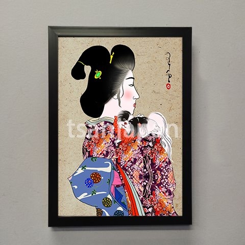 Khung tranh A4 không mặt kính ảnh ép plastic