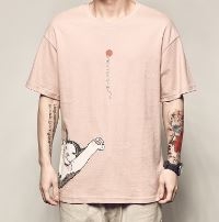 Áo Thun Nam hoạ tiết Nhật