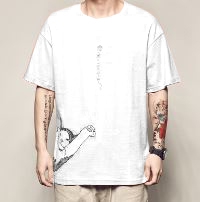 Áo Thun Nam hoạ tiết Nhật