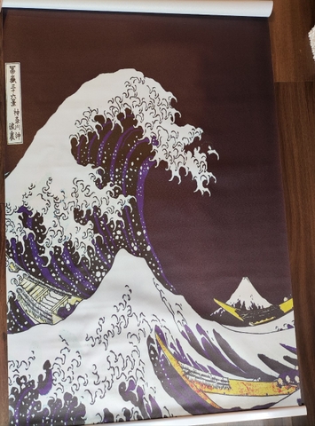 Màn cuốn 100x150cm sóng biển Nhật