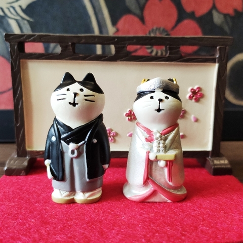 Bộ trang trí cặp vợ chồng Nhật