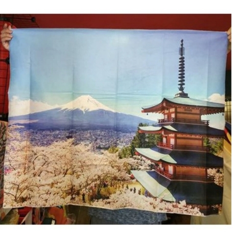 Tranh vải treo tường phong cách Nhật