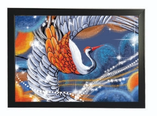 Khung tranh A4 ảnh ép plastic (ko mặt kính)