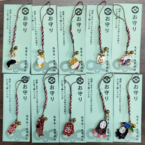 Móc khóa treo điện thoại túi ví phong cách Nhật xinh xắn