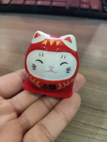 Bộ Mèo Daruma may mắn 5 con