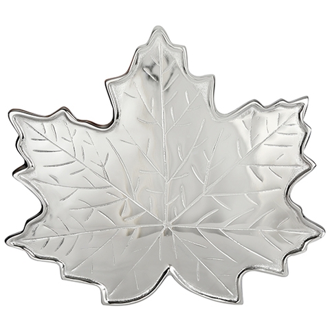 RM Maple Leaf Khay lá bạc cao cấp 461740