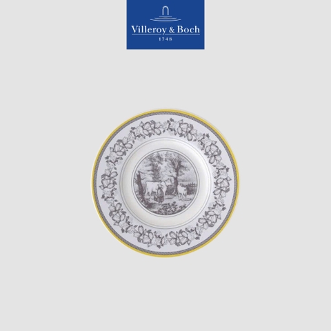 VB Audun Ferme Đĩa 18cm bức tranh làng quê Châu Âu thương hiệu Villeroy& Boch nhập khẩu từ Đức  1010672660