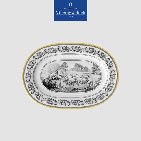 VB Audun Ferme Đĩa hình oval 34cm của thương hiệu Villeroy & Boch sản xuất tại Đức 1010672960