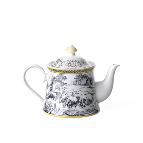 VB Audun Ferme Ấm trà 1100ml bức tranh làng quê Châu Âu thương hiệu Villeroy & Boch nhập khẩu từ Đức  1010670460