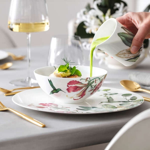 VB Avarua Đĩa màu trắng 27cm dành cho 1 người của thương hiệu Villeroy & Boch sản xuất tại Đức  1046552620