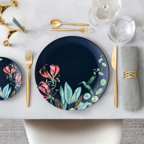 VB Avarua Đĩa màu xanh 27cm dành cho 1 người của thương hiệu Villeroy & Boch sản xuất tại Đức  1046552621