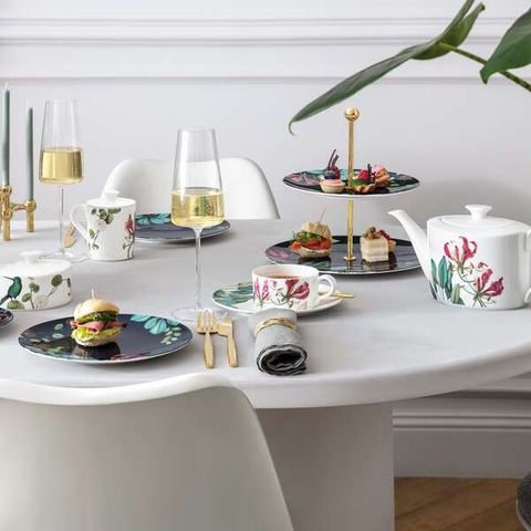 VB Avarua Đĩa màu xanh 22cm  của thương hiệu Villeroy & Boch sản xuất tại Đức 1046552641