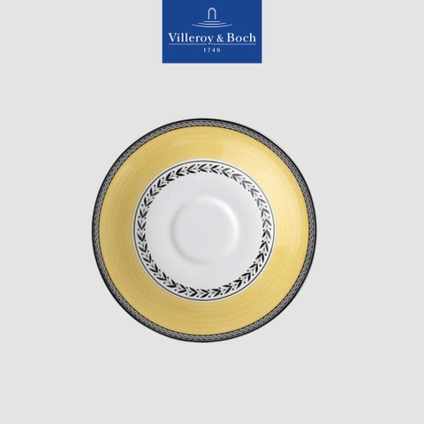 VB Audun Ferme Đĩa lót chén trà 16cm bức tranh làng quê Châu Âu thương hiệu Villeroy & Boch nhập khẩu từ Đức  1010671310