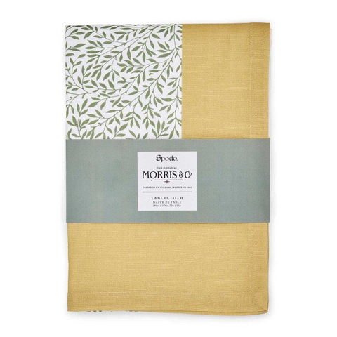 PM Morris & Co Khăn trải bàn 140cm * 180cm Cotton 100% được thiết kế tại Vương quốc Anh MCOQ8962-XW