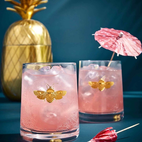 PM CREATURES of CURIOSITY Set đôi cốc thủy tinh thuộc thương hiệu Portmeirion CRC8840-XD