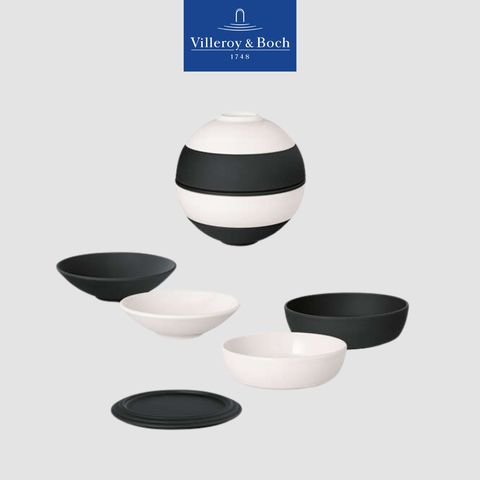 VB Iconic Bộ bàn ăn 5 món màu đen trắng 1016669052