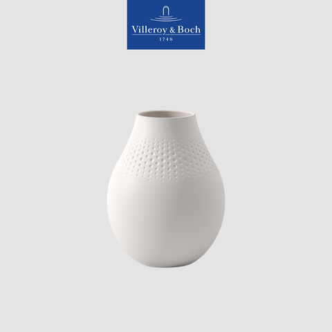 VB Manufacture Bình hoa màu trắng kích thước 20cm đến từ thương hiệu Villeroy & Boch sản xuất tại Đức 1016815513