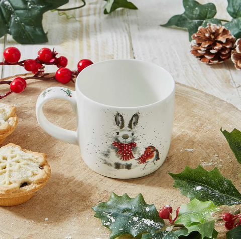 PM Xmas Cốc cao 11oz 310ml phong cách Lễ Giáng Sinh thương hiệu Portmeirion MMUT5629-XT