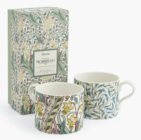 PM Morris & Co Set đôi cốc Daff & W'bough thương hiệu Portmeirion Vương Quốc Anh MCOJ8726-XG