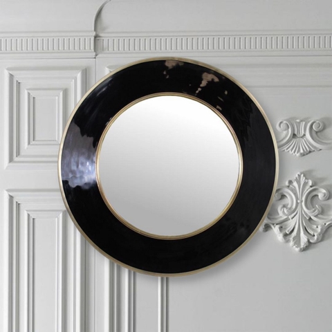 [SALE] KERSTEN Gương Metal Black 75x5x75cm XET-6211