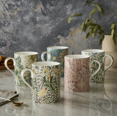 PM Morris & Co Cốc cao Daffodil 12oz 340ml thương hiệu Portmeirion Vương Quốc Anh MCOO5583-XT