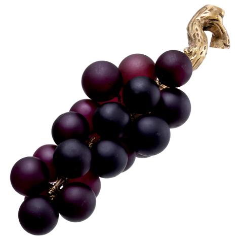 EICHHOLTZ Đèn Chùm Nho Object French Grapes purple vintage brass finish 113682
