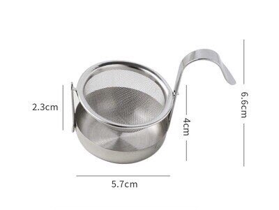 BRISTISH RETRO Lọc trà màu bạc 6706B