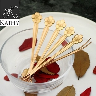 SAKURA Dĩa hoa anh đào vàng hồng 6178H