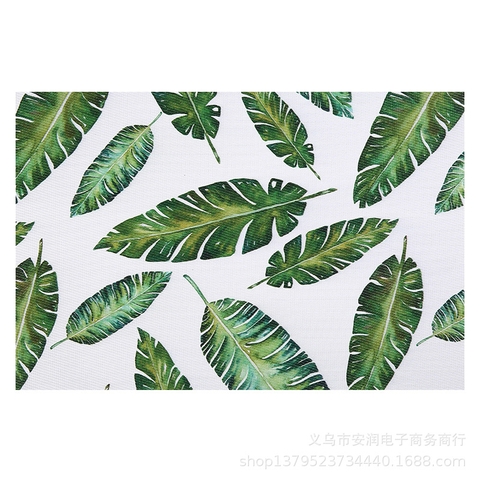 LEAF Khăn lót bàn ăn lá xanh 30*45cm 6190