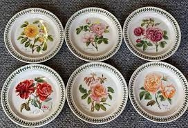 PM Botanic Roses Đĩa 8 inch 21,5 cm họa tiết hoa hồng Anh tuyệt đẹp sản xuất tại Vương quốc Anh  BR05072