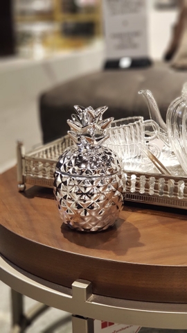 PINEAPPLE Hũ dứa bạc 6639S