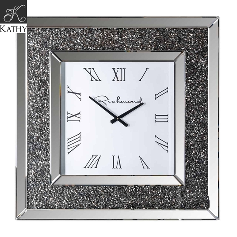 Cheyon Đồng hồ square with glitter silver 1KK0069