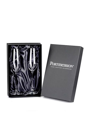 PM Auris Crystal Set 2 ly Champagne GL78605-XG