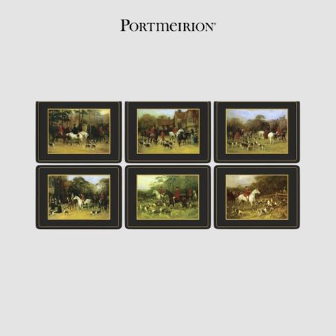 PM PIMPERNEL Set 6 tấm lót bàn ăn Tally Ho X0010560073