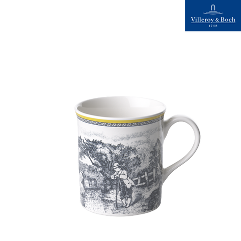 VB Audun Ferme Cốc cao 250ml bức tranh làng quê Châu Âu thương hiệu Villeroy & Boch nhập khẩu từ Đức  1010679651