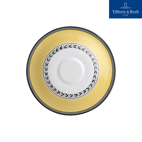 VB Audun Ferme Đĩa lót chén trà 16cm bức tranh làng quê Châu Âu thương hiệu Villeroy & Boch nhập khẩu từ Đức  1010671310