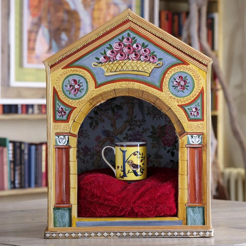 PM SPODE Kit Kemp Alphabet Cốc chữ K 340ml thương hiệu Portmeirion Vương Quốc Anh KKAK8975-XG