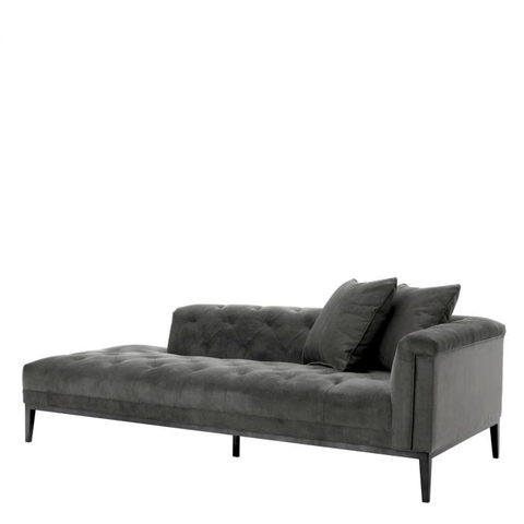 EICHHOLTZ Lounge Sofa Cesare right granite grey 111399