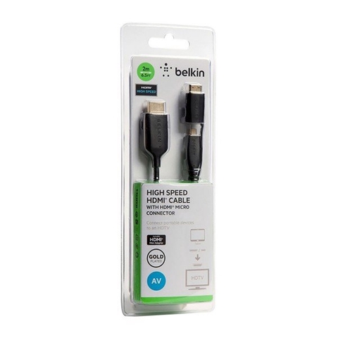 Cáp HDMI Belkin F3Y021BT2M-BLK