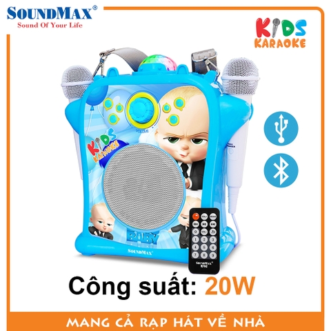 Loa Bluetooth Soundmax Kids