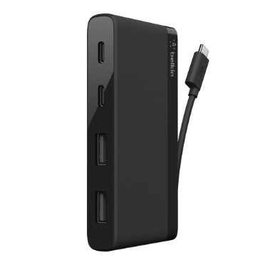 Cáp Belkin USB-C 4-Port Mini Hub F4U090btBLK