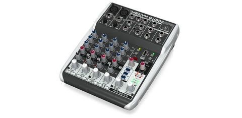 QX602MP3 Mixer Behringer Analog 6 in 2 Bus Tích Hợp Mic Preamp, EQ MP3,FX