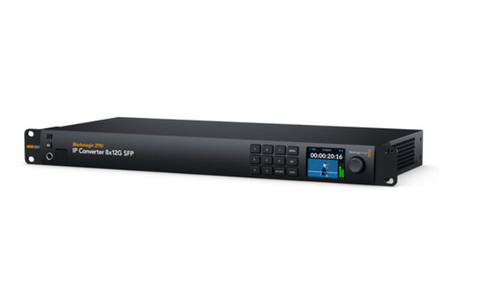 Blackmagic 2110 IP Converter 8x12G SFP
