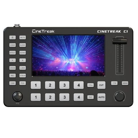 Bàn trộn video CineTreak C1 – Video Switcher HDMI 4 kênh cho livestream & ghi hình