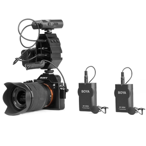 Bộ chuyển đổi âm thanh dành cho Điện thoại và Máy ảnh DSLR cổng 3.5mm - BOYA BY-MP4