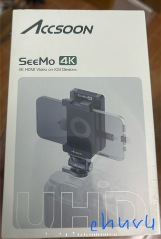 Accsoon SeeMo 4K iOS/HDMI Adapter