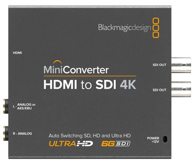 Mini Converter HDMI to SDI 4K