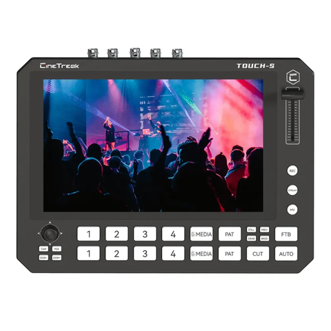 CineTreak Touch-S – Bàn trộn video cảm ứng 10 inch, PIP/POP & Dual RTMP