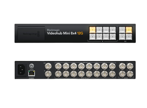 Blackmagic Videohub Mini 8x4 12G