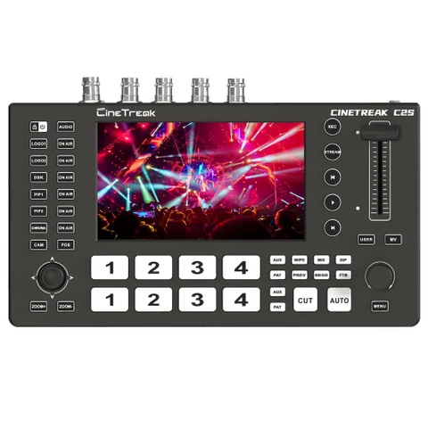 CineTreak C2S – Bàn trộn hình SDI & HDMI chuyên nghiệp cho livestream và studio hiện đạ
